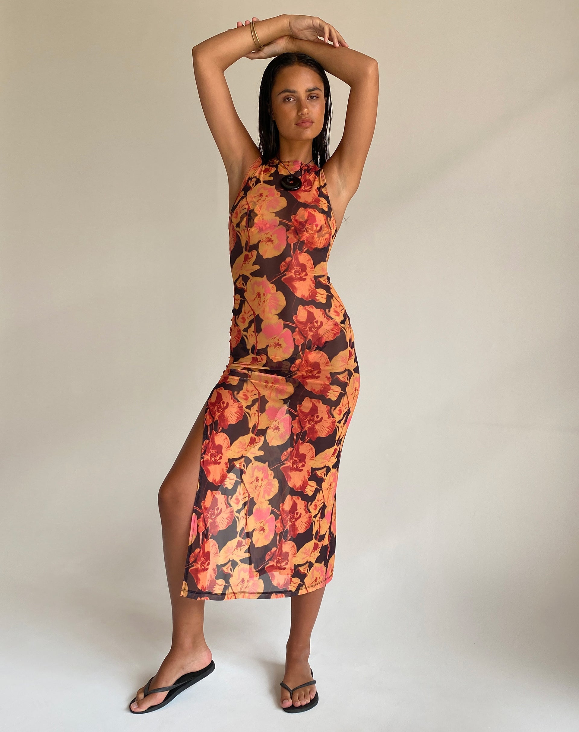Afbeelding van Farsha Maxi Dress in Orchid Sunset