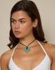 Afbeelding van Bloem Ketting in Hars Blauw