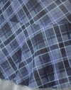 Blauw Grijs Ruit Mesh