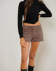 Afbeelding van Wiluta Shorts in Babycord Bruin