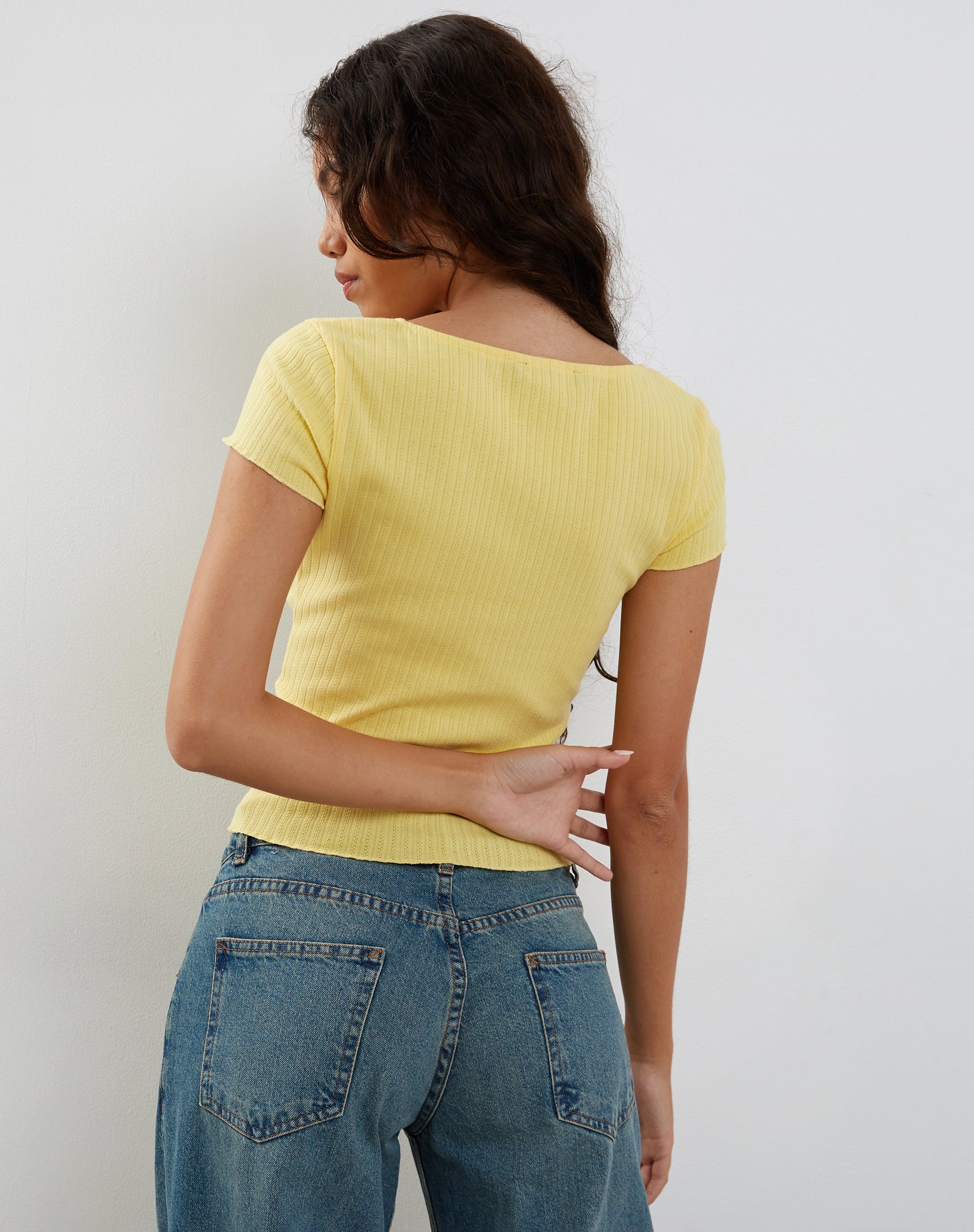 Afbeelding van Gordi Baby Tee in Limonade