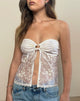 Afbeelding van Gretali Top in Fresia Broderie Ivoor