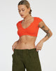 Afbeelding van Guanna Crop Top in Rood