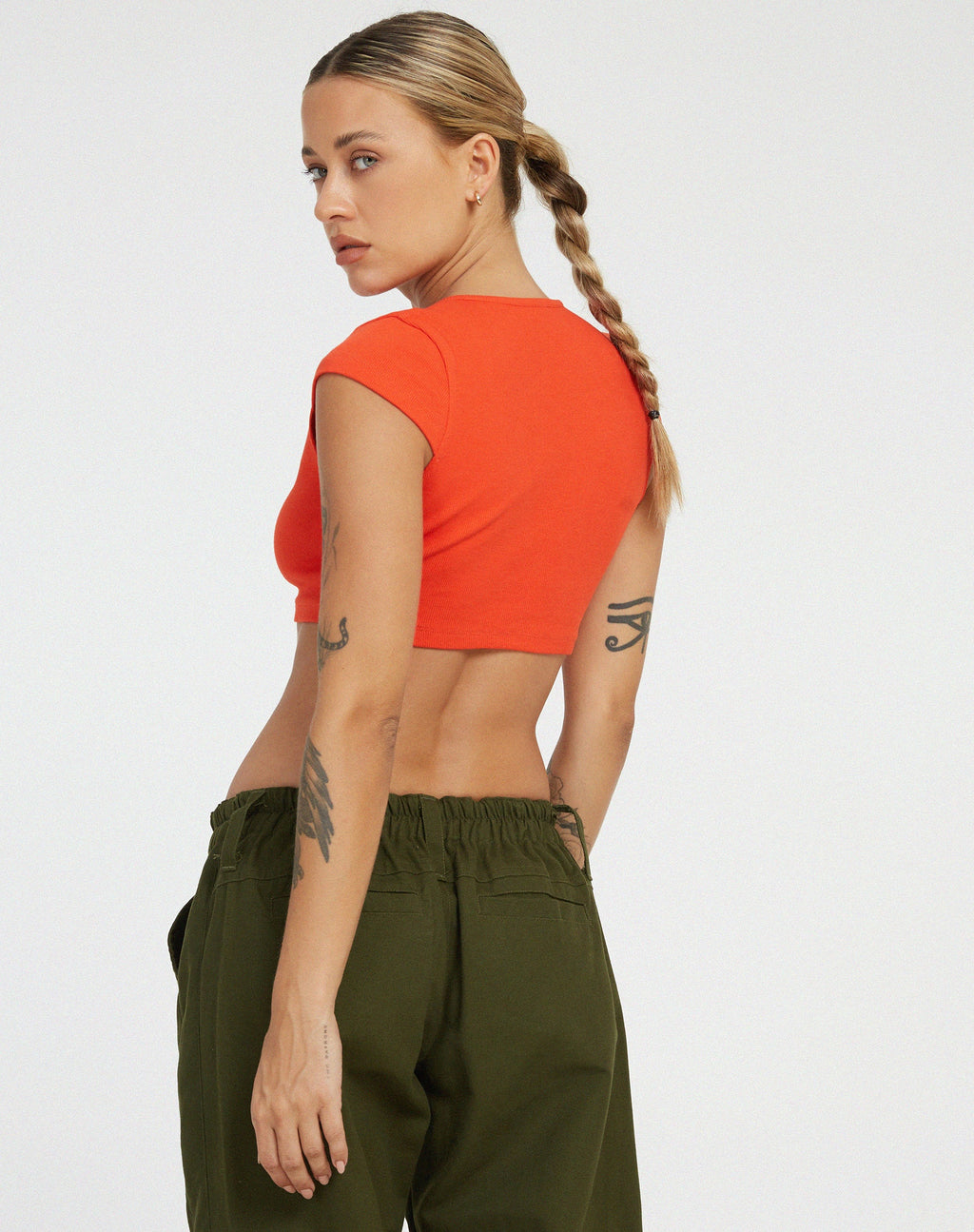 Guanna Crop Top in Rood