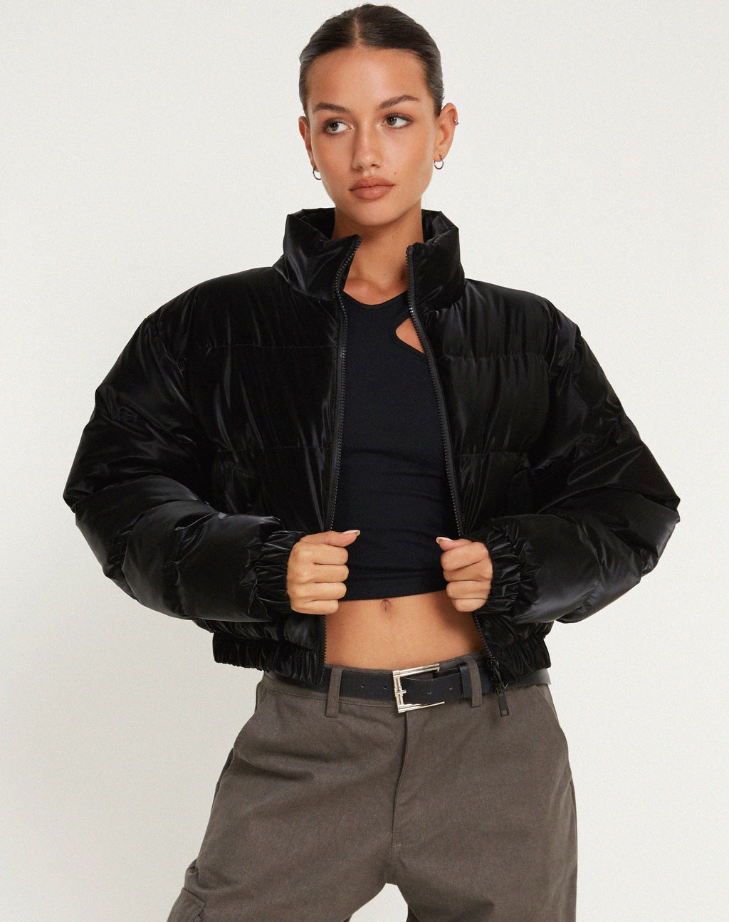 Guntur Puffa Jacket in Zwart