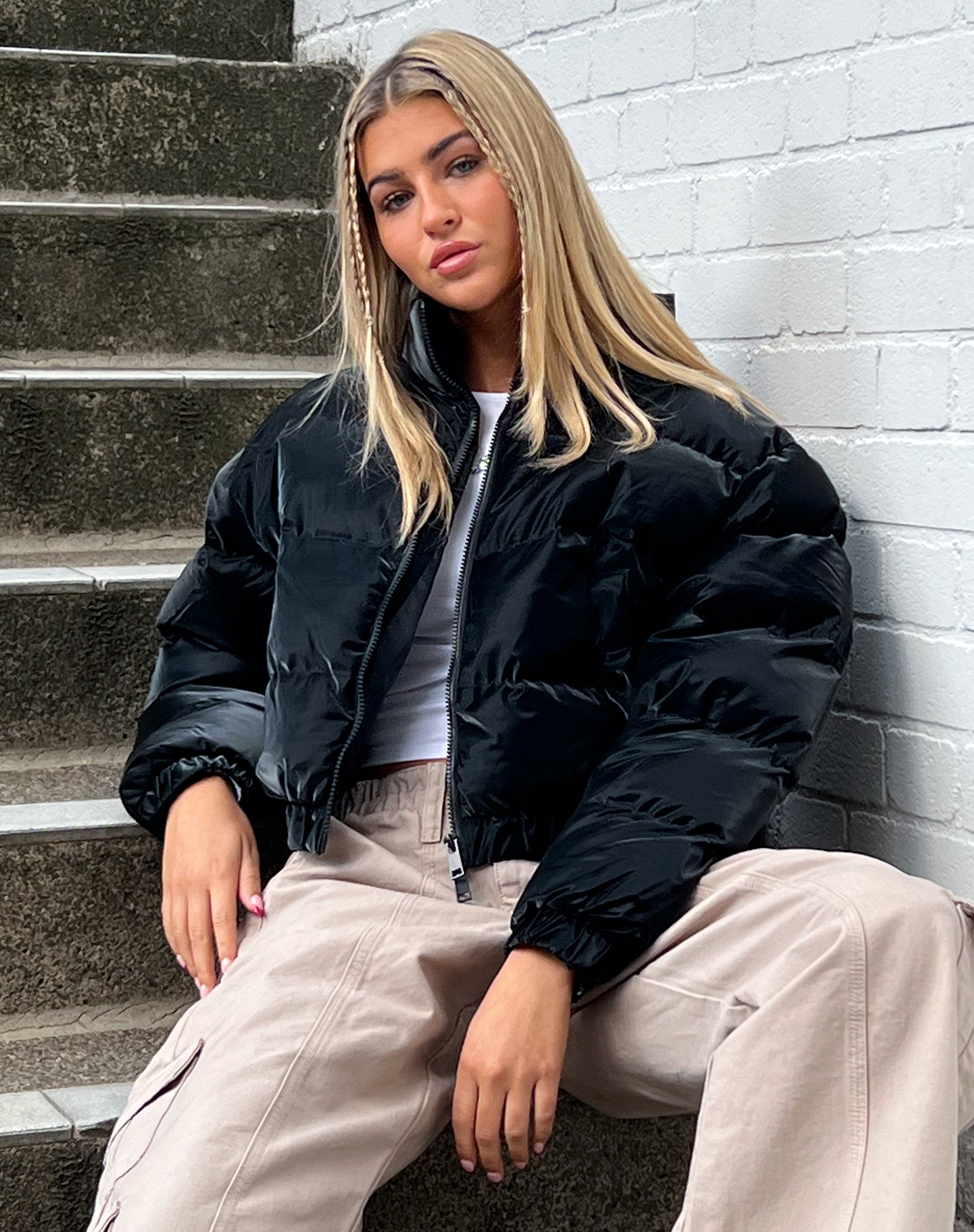 Afbeelding van Guntur Puffa Jacket in zwart