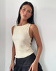 Afbeelding van Hala Top in Nude Helder Getinte Disc