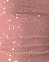 Roze met roségoudfolie