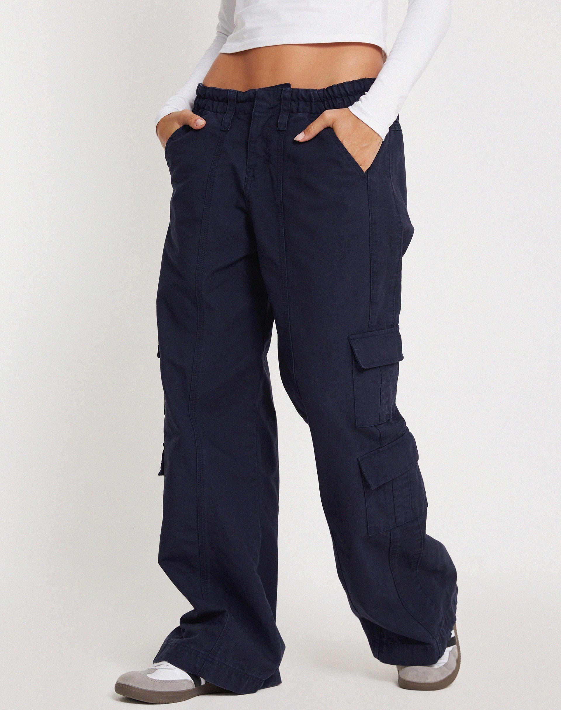 Afbeelding van Hansa Cargo Broek in Navy