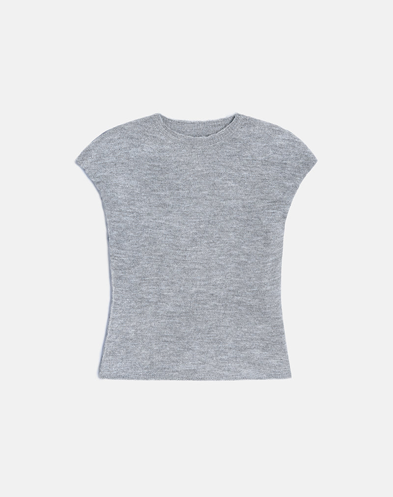Afbeelding van Hanuva Top in Knit Grey