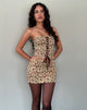 Afbeelding van Bebeka Micro Mini Rok in Botanisch Taupe