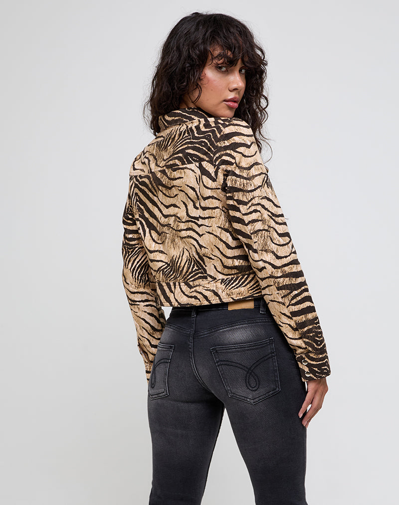 Afbeelding van Hoshi Jas in wilde dierenprint