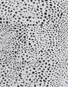 Zwart-witte Mini Dalmatiër Print met Zwarte Binding
