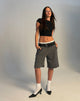Afbeelding van Setya Long Line Getailleerde Shorts in Charcoal