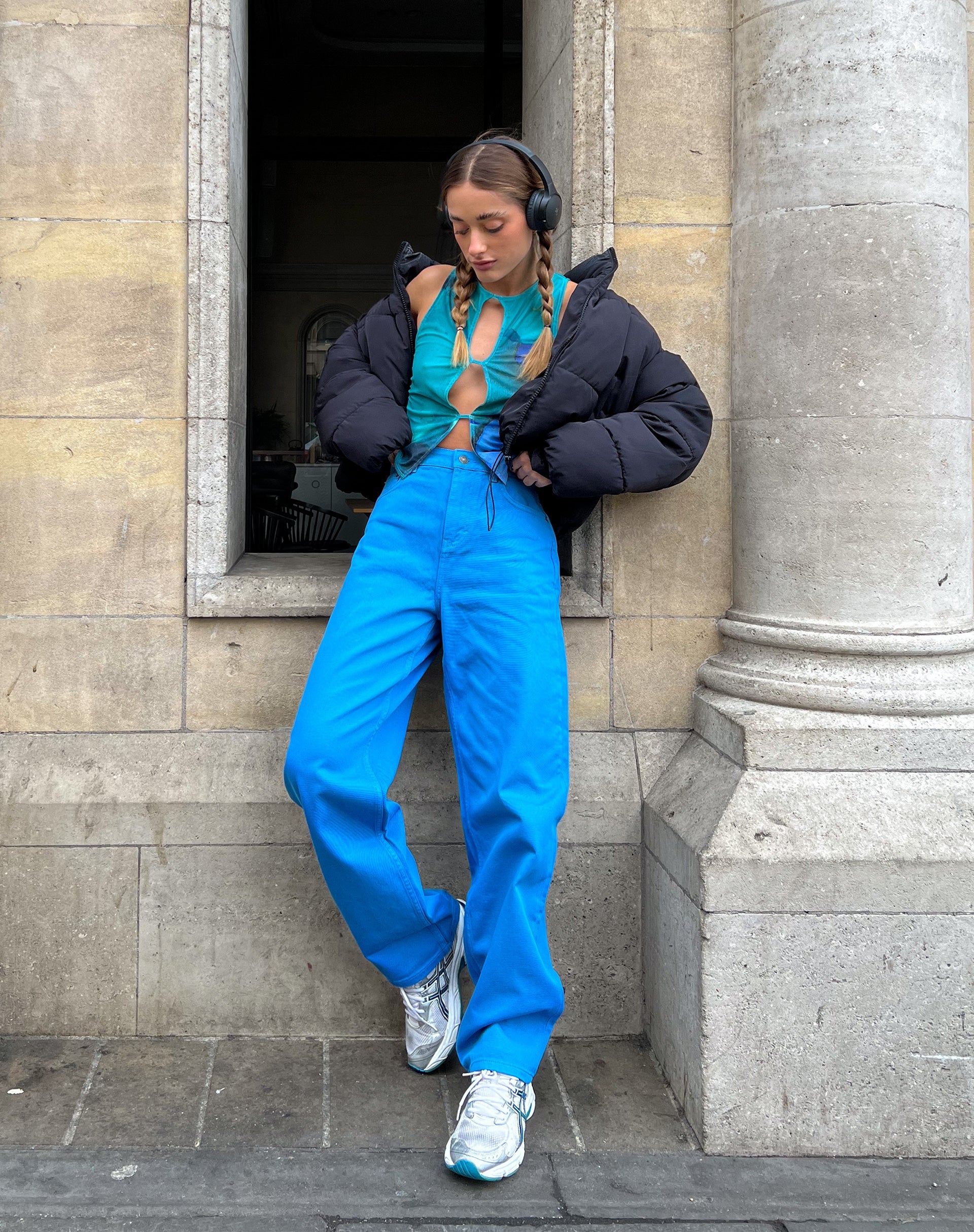 Afbeelding van Parallel Jeans in Azuurblauw