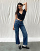 Afbeelding van Low Rise Awkward Parallel Jeans in Mid Blue Used