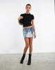 Afbeelding van MOTEL X JACQUIE Ina Minirok in Denim Pocket