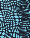 Optisch Polka Blauw