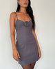 Afbeelding van Inila Mini Dress in Getailleerd grijs