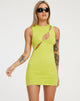 Afbeelding van Inka Mini Dress in Sulphur Spring