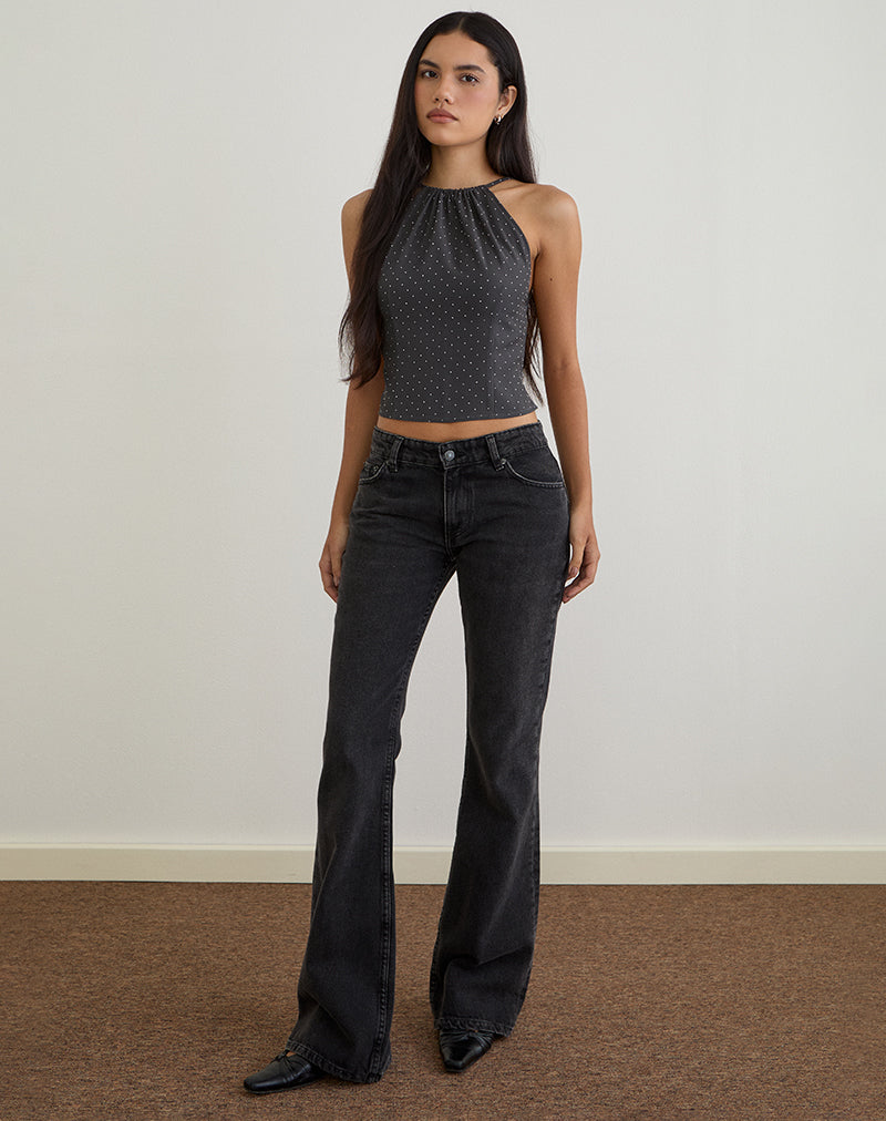 Afbeelding van Isado Open Rug Top in Diamante Grijs