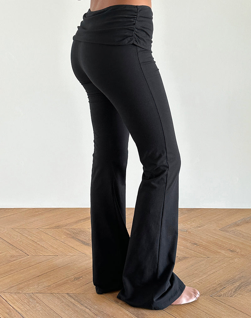 Jacita Flare Broek in Zwart
