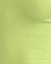 Groene banaan met diepe mahoniebinding