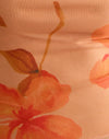 Aquarel Hibiscus Sinaasappel
