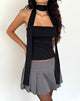 Afbeelding van Jeldia Bandeau Top en Kalf Set in Zwart Glinstering