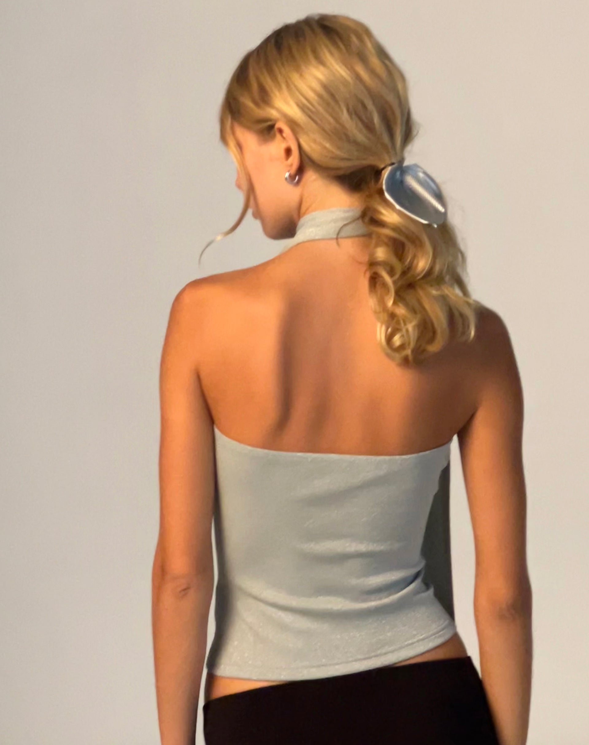 Afbeelding van Jeldia Bandeau Top en Kalf Set in Zilver