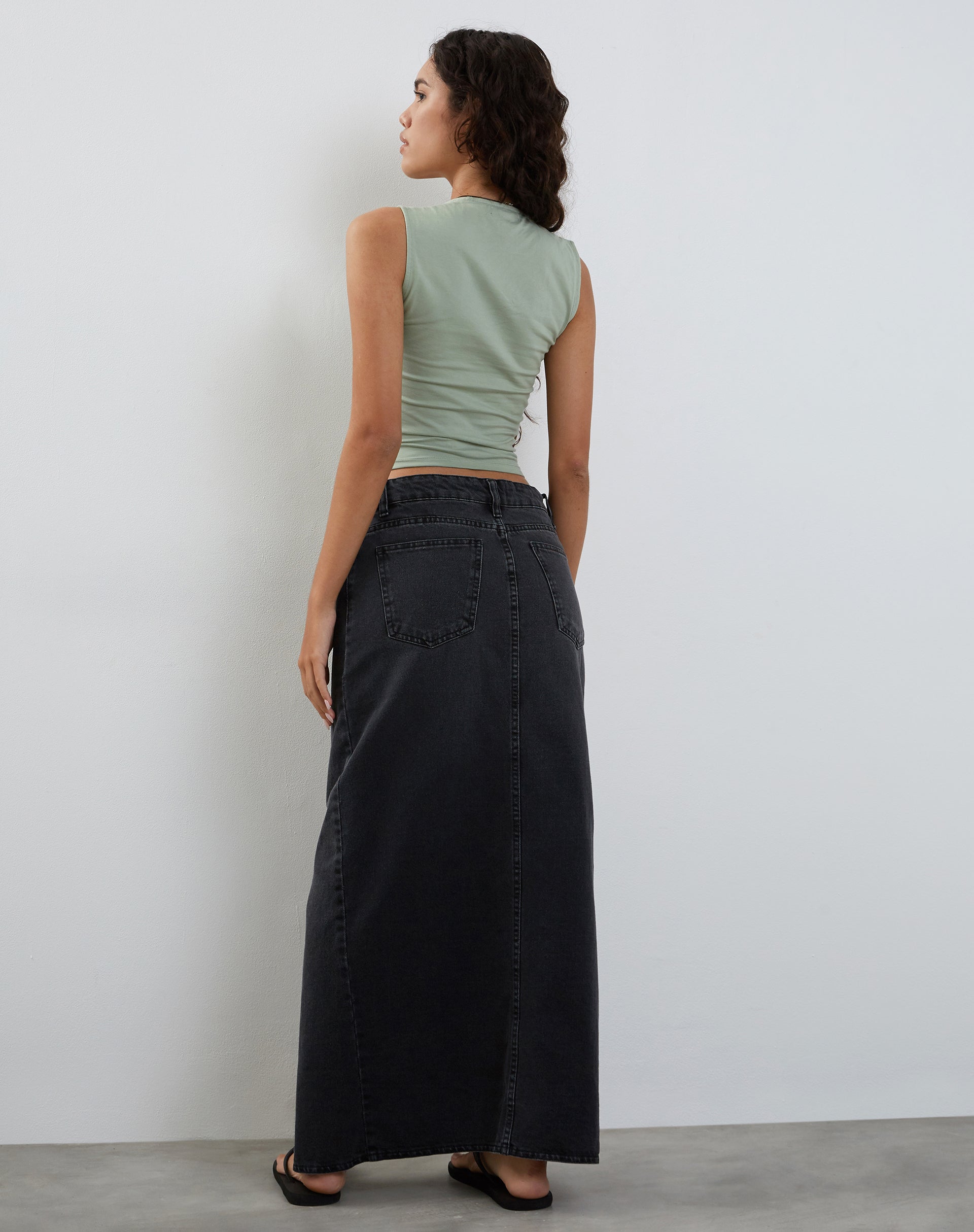 Afbeelding van Jinsu Crop Top in Desert Sage