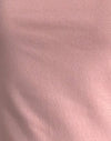 Roze dame met ivoorkleurige strikken