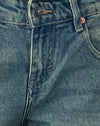 Vintage Blauw Groen