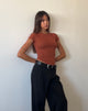Afbeelding van Jojes Jersey Tee in Spice Orange