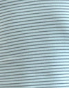 Blauw met grijze jersey streep