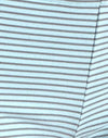 Blauw met grijze jersey streep