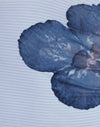 Streep Bloemen Baby Blauw