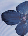 Streep Bloemen Baby Blauw