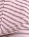 Roze en grijs jersey streep