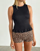 Afbeelding van Kagumi Shirred Top in Zwart