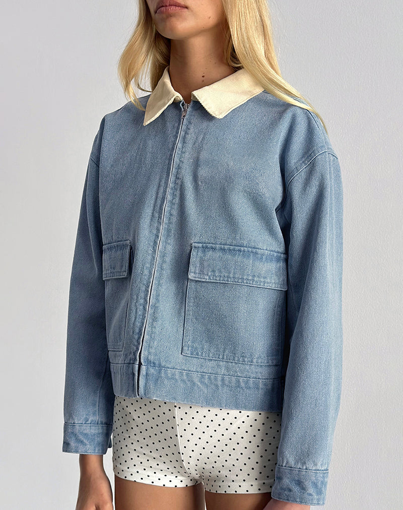 Afbeelding van Kahyun Jacket in Denim Light Wash