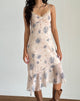Afbeelding van Kamala Midi Dress in Wild Rose Blue