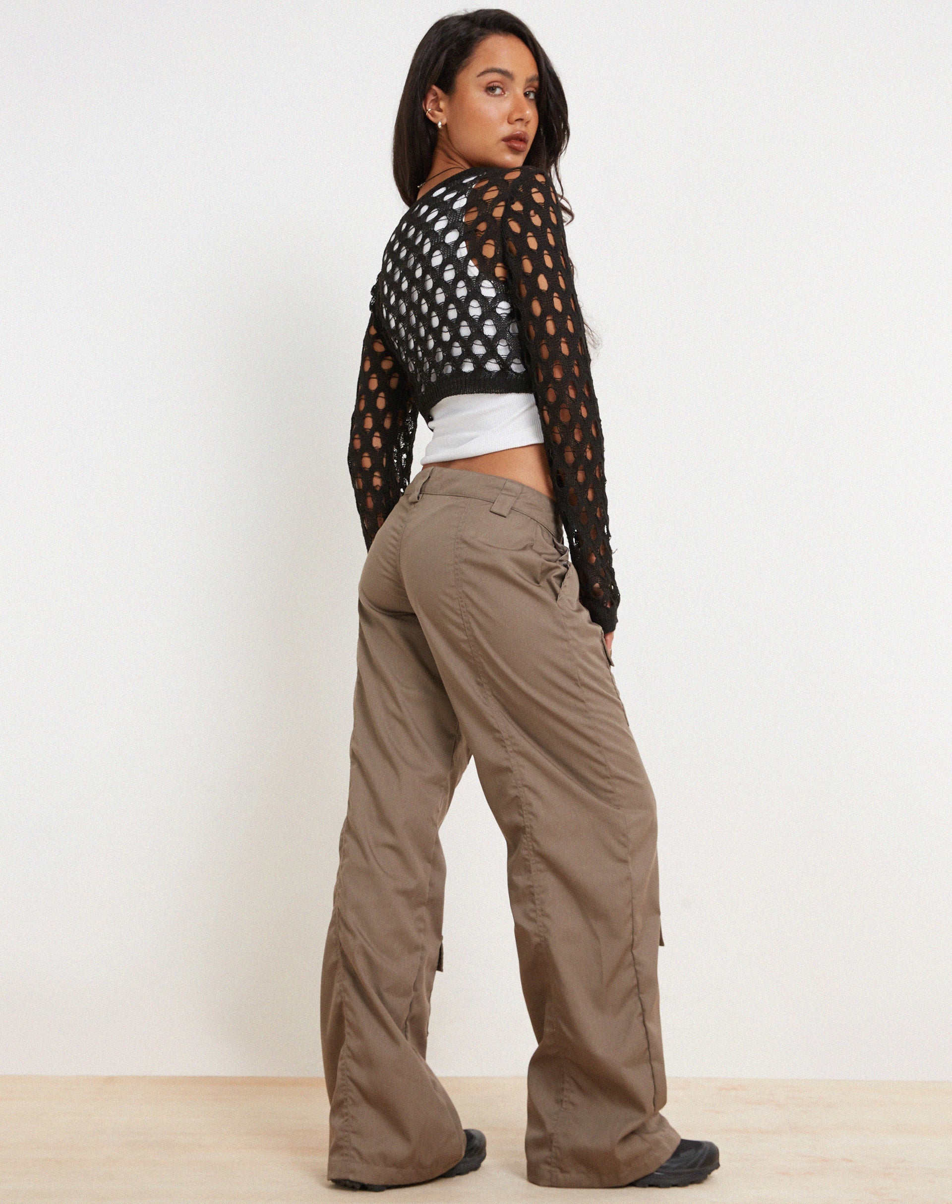 Afbeelding van Kansaya Crop Top in Zwart