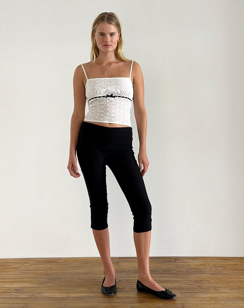 Afbeelding van Katisa Top in Broderie Wit