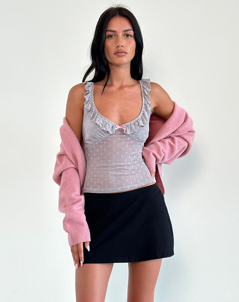 Afbeelding van Kavya Top in Heart Flock Grijs