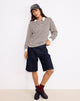 Afbeelding van Low Rise Skater Short in Indigo
