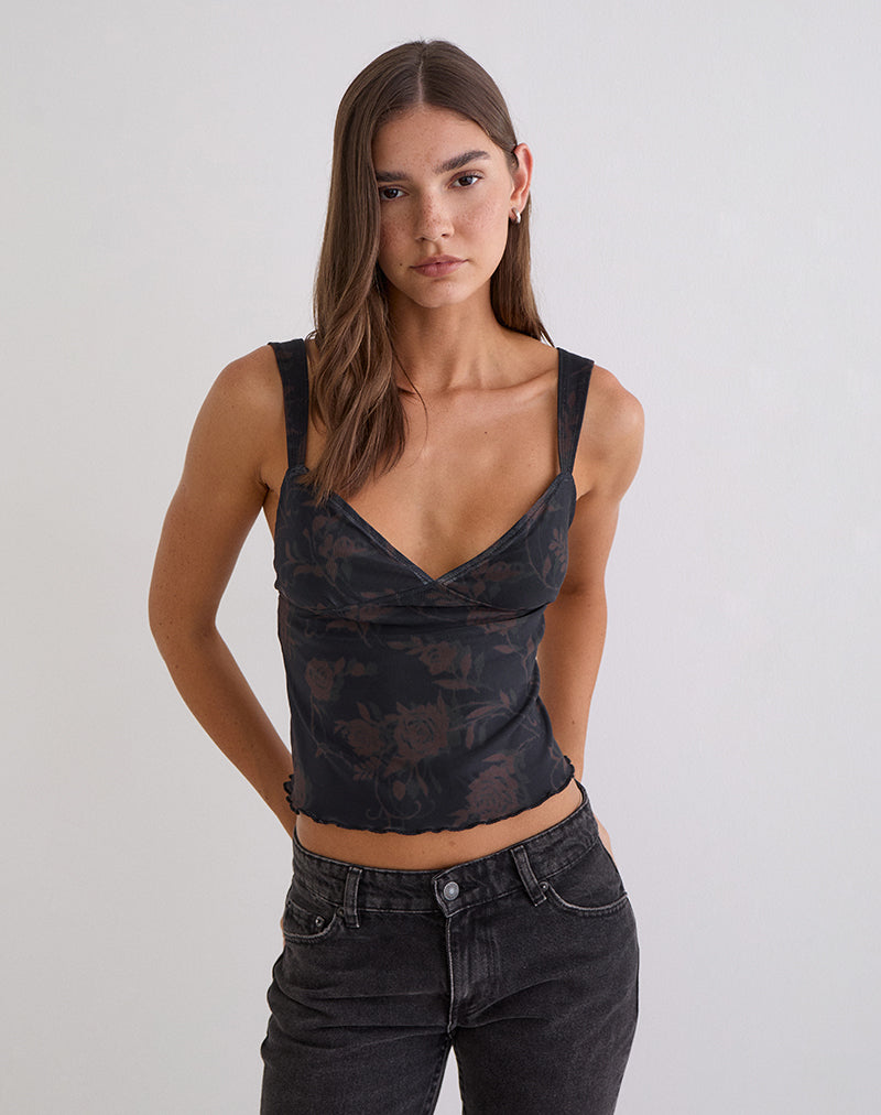 Afbeelding van Khory Cami Top in Dynamic Rose