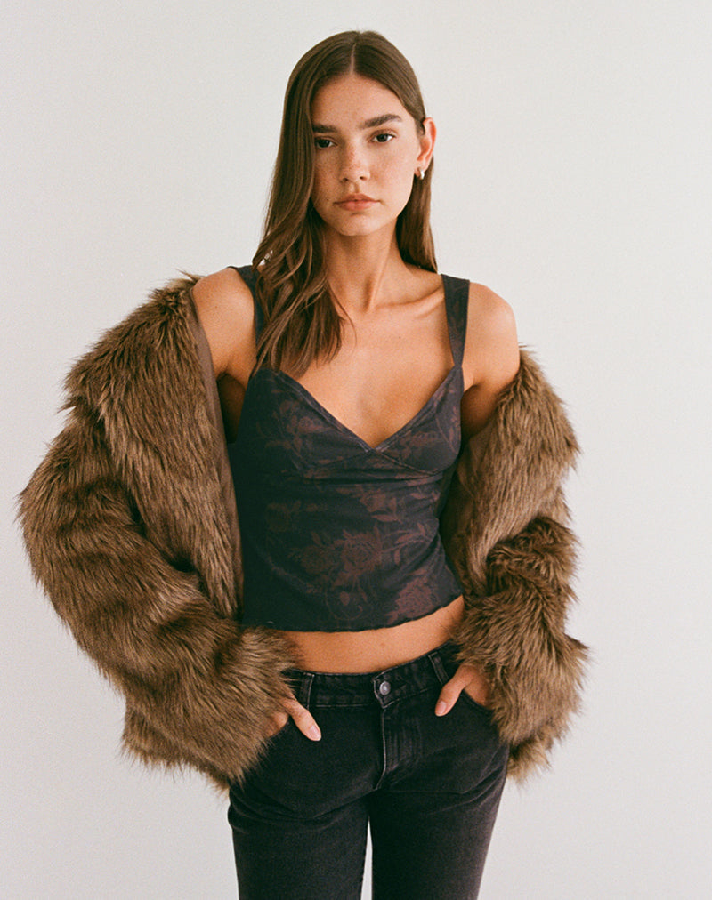 Afbeelding van Khory Cami Top in Dynamic Rose