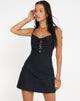 Afbeelding van Kinasih Mini Dress in Zwart