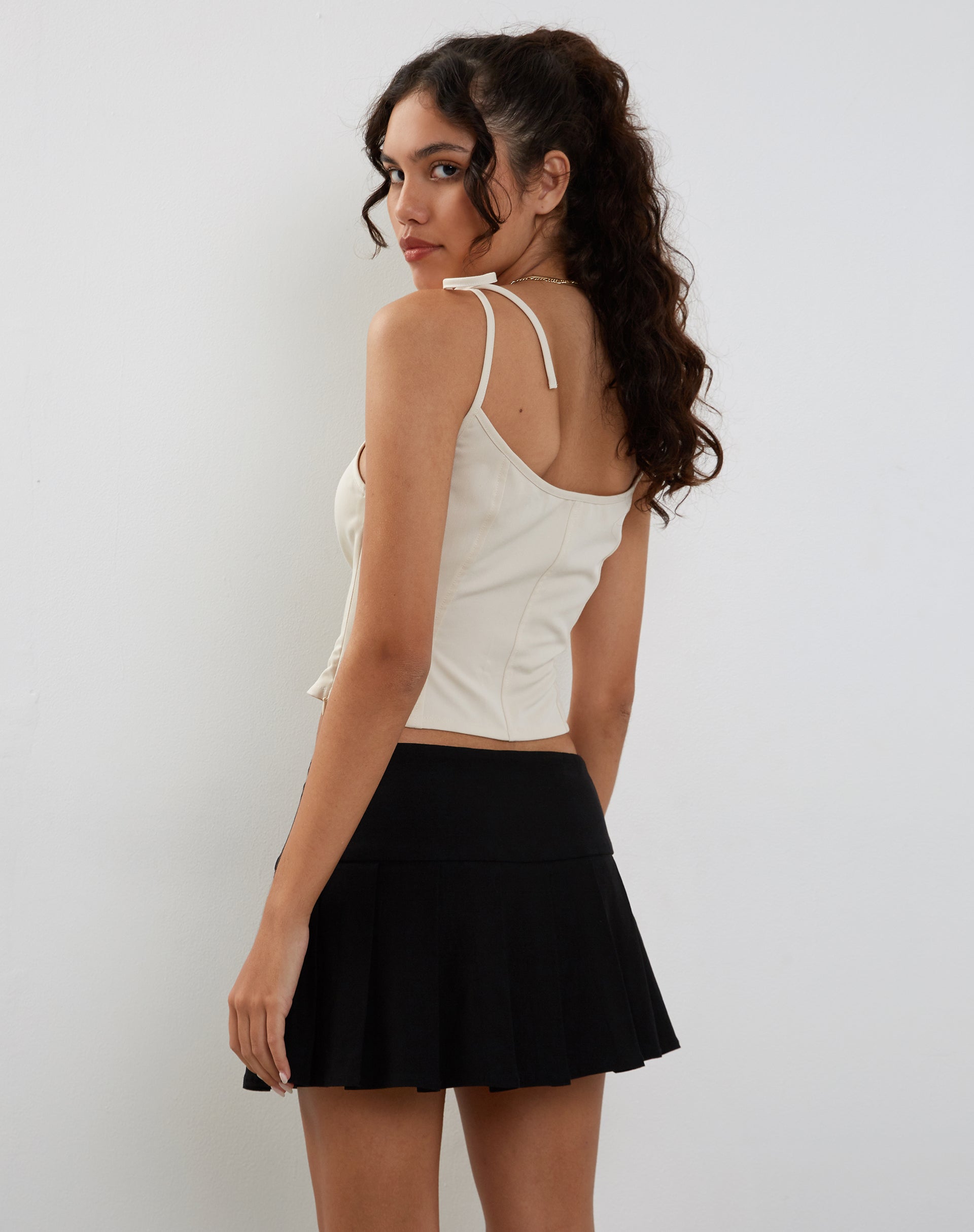 Afbeelding van Kiona Corset Top in Getailleerd Crème